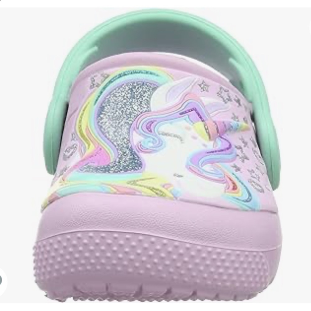🦄Sz 13 Super cute brand new unicorn Crocs!! - Picture 2 of 10